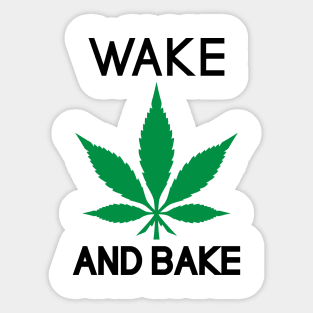 Wake & Bake Sticker